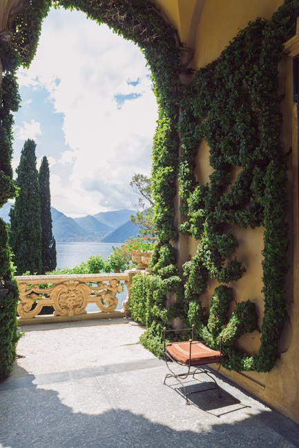 Villa del Balbianello lakeside terrace