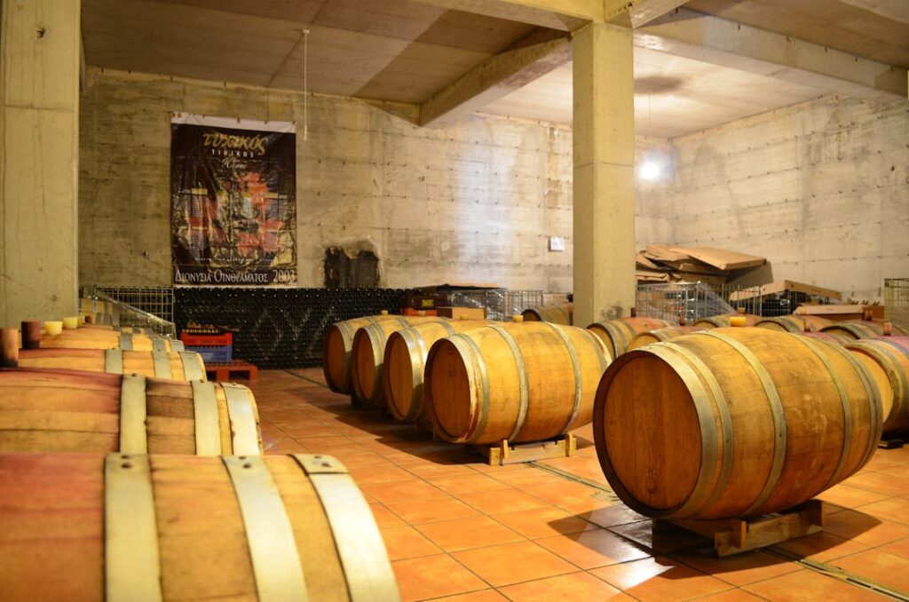 Winemaker Ca' del Bosco cellar tasting
