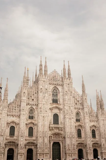 Skyline de Milan volution et Milan travel tourism landmark